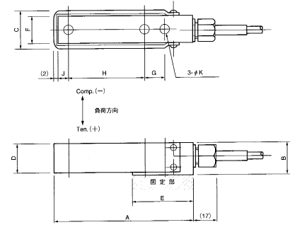 WBS 引張・圧縮 ロードセル ｜ 昭和測器